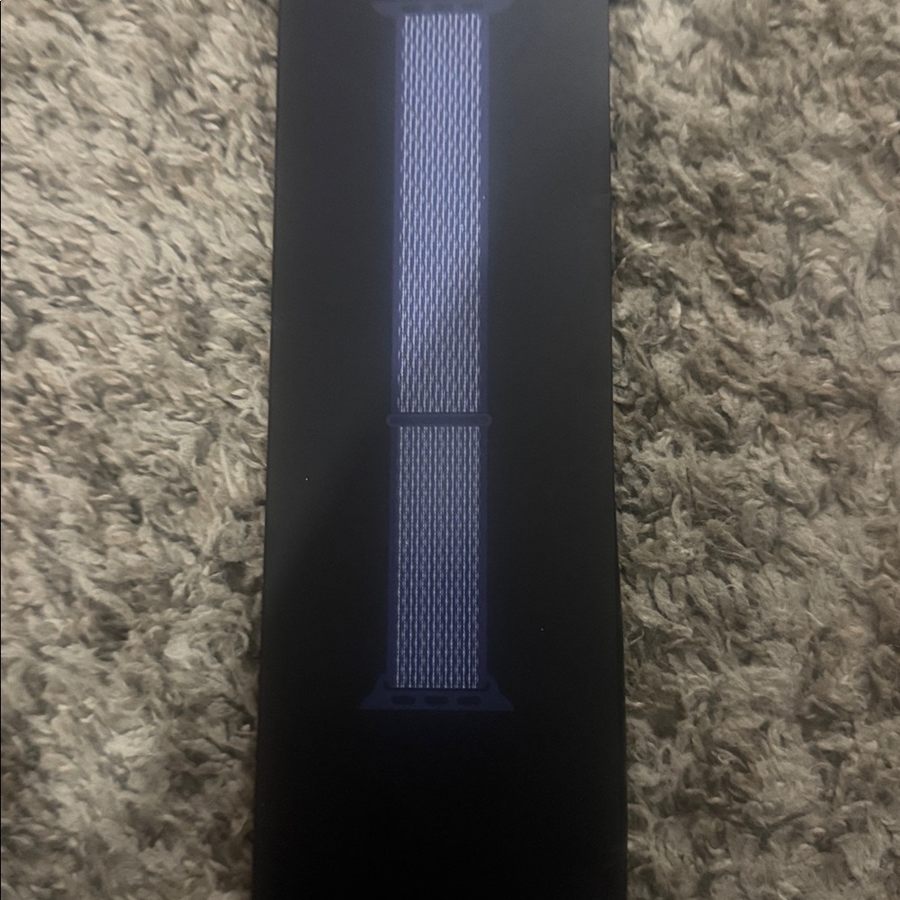 Nike Sport Loop with purple pulse Details